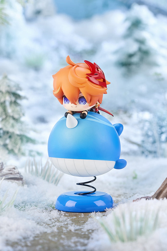 Genshin Impact - Tartaglia Chibi Chara Yurayura Stand Figure