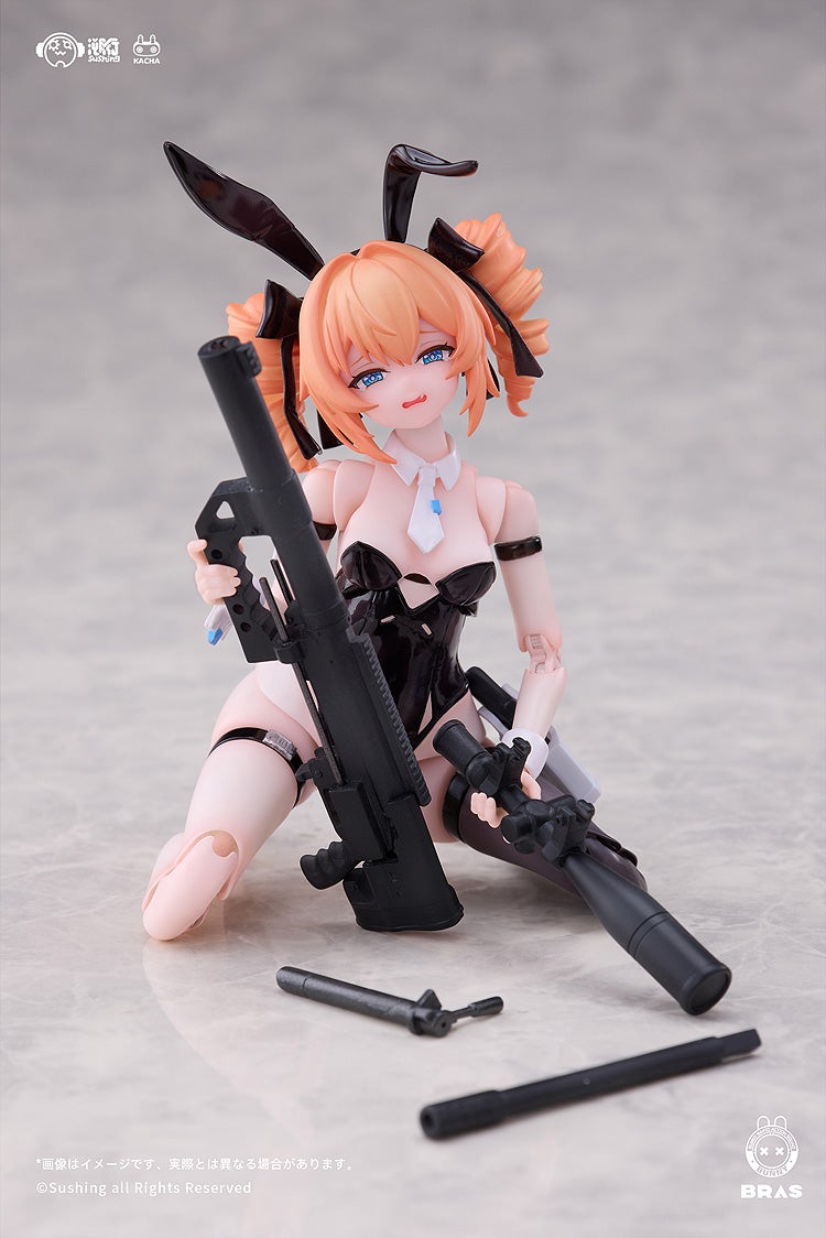 BUNNY RAPID ACTION SQUAD - Sniper Leoni 1/12 Scale Articulated Figure