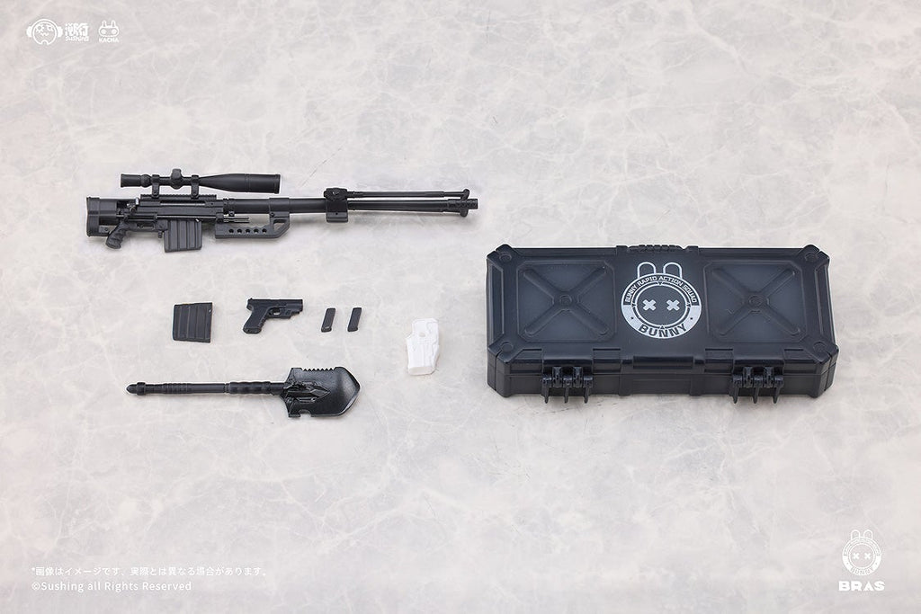 BUNNY RAPID ACTION SQUAD - Sniper Leoni 1/12 Scale Articulated Figure