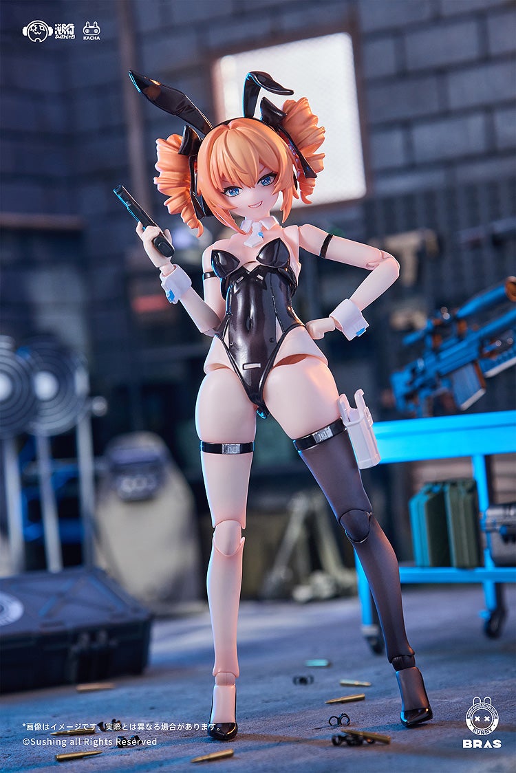 BUNNY RAPID ACTION SQUAD - Sniper Leoni 1/12 Scale Articulated Figure